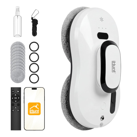 Roboti spalat geamurile - Robot Spălat Geamuri iHunt Smart Window 3 PRO – Autonom, App