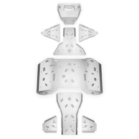 Scut Protectie Goes - Scut complet aluminiu 4 mm GOES Terrox 550L 2026 protecție ATV