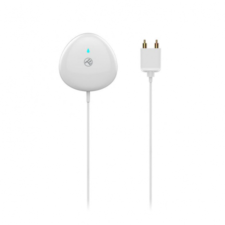Smart Home - Senzor inundatie Smart, WiFi, Tellur, AAA, Alb