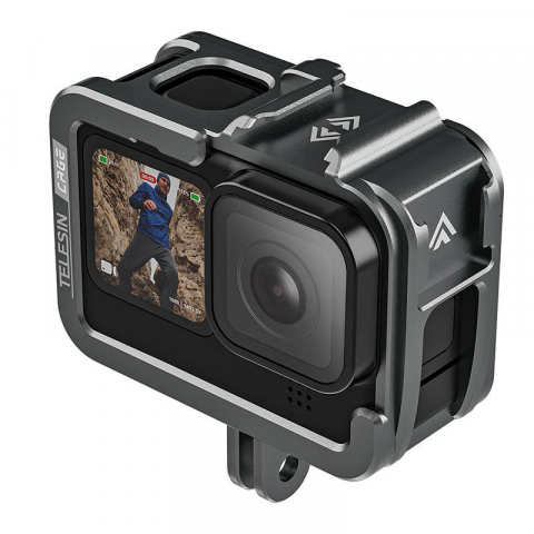 GoPro - Carcasa aluminiu GoPro Hero 12/11/10/9, protectie pentru GoPro  12/11/10/9