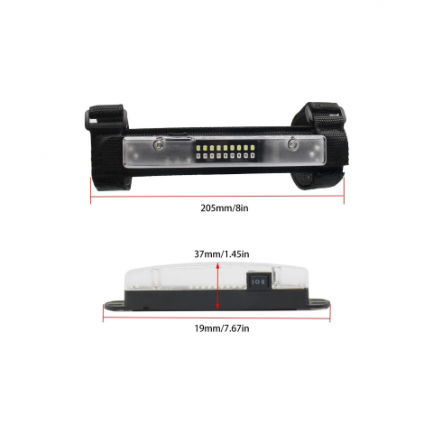 Lampa LED iluminat cabina UTV / ATV / JEEP / BARCA cu acumulator reincarcabil, Lumina cabina , Maverick, Rzr, Can am, Polaris, Cf Moto, Segway [8]