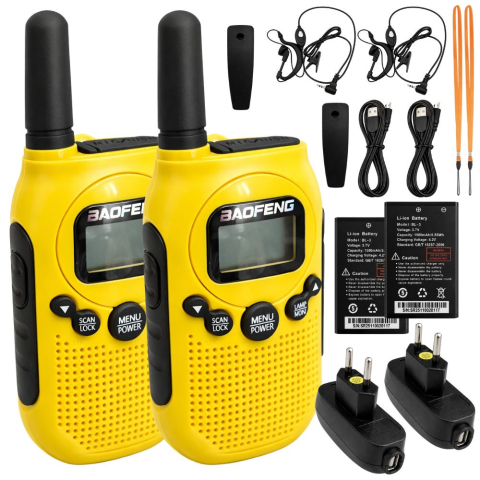 Accesorii Camping - set-2-statii-radio-baofeng-bf-t6