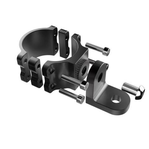 Accesorii Offroad - Suport proiectoare LED / Suport prindere Whip Light universal pentru prindere de rollbar sau bullbar, Canam/ Can am/ Polaris / CfMoto