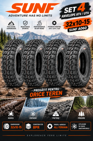 Set 4 Anvelope 32x10-15 8PR | SUNF A060 Off-Road [1]