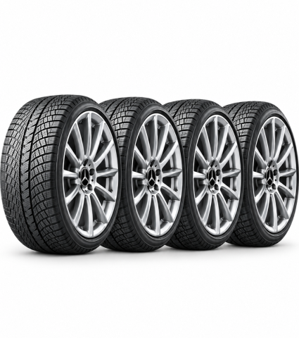 Set Jante cu Anvelope Mercedes - Set Roți Iarnă Mercedes GLE R21 | Jante + Yokohama