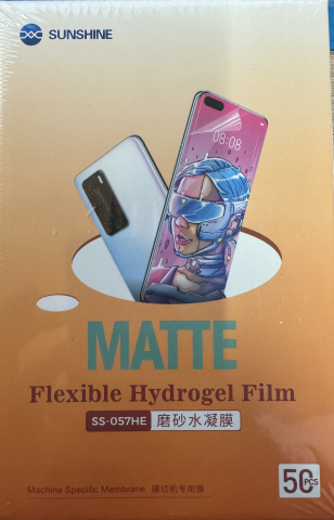 Folii Protectie - Set 50buc Folie Sunshine  SS-057HE HD Flexible Hydraulic Film / Folie hidrogel mata, folie pentru aparat taiat folii telefoane