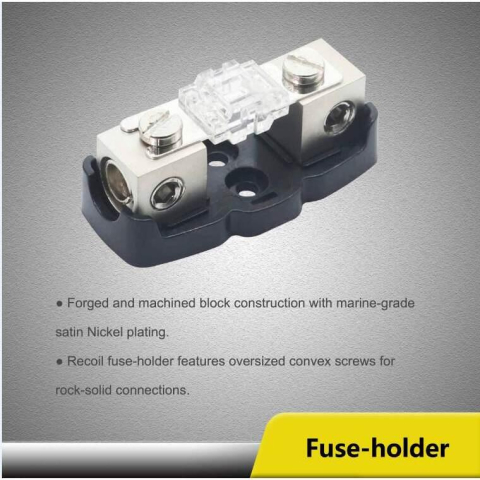 Set cablu si siguranta pentru amplificator auto subwoofer activ [2]