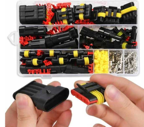 SET Conectori cu garnitura, atv, offroad, Set mufa mama tata 352 piese , cablaj, mufe, can am / polaris / cf moto/ [4]