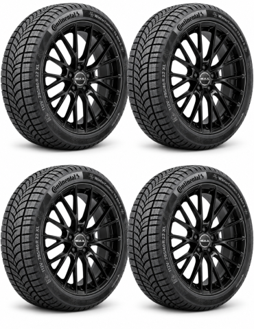 Set Jante cu Anvelope Mercedes - Set Jante Mercedes G-Class G63 AMG 2024+ R22 cu Anvelope Iarnă Continental