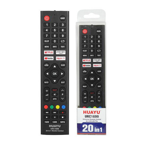 PC, Periferice & Software - Telecomanda universala TV 20in1 Urc1699 Smart Netflix, youtube (lg, sony, samsung, philips, panasonic