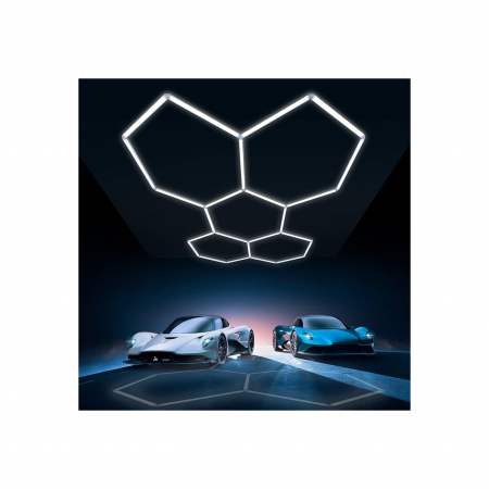 Set Lumini Hexagon - Set Lumini Hexagon Hexagonale, lumini garaj
