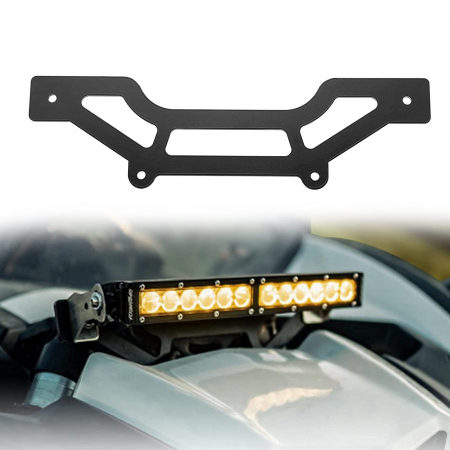 Suport proiector LED bar compatibil MAVERICK X3, Prindere in fata la telescoape Can Am Maverick X3, Canam can-am
