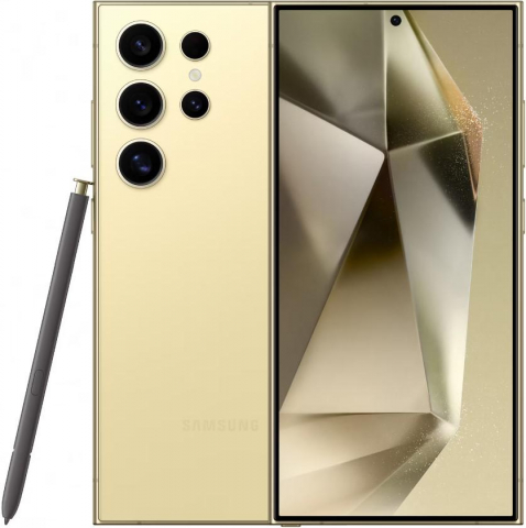 Telefoane Mobile - Telefon Samsung S24 ULTRA 5G S928B 6.8" 12GB 512GB DualSIM Titanium Yellow (incl. S-Pen)