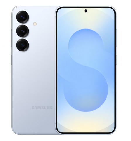 Telefoane Mobile - Telefon Samsung Galaxy S25, Dual SIM, 12GB RAM, 256GB, 5G, Icyblue