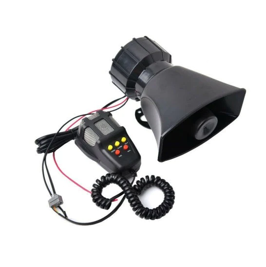 Auto - Sirena 5 melodii cu microfon 12V 100W