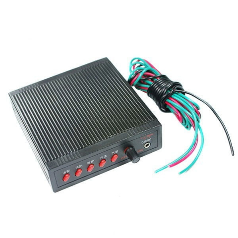 Sirena 5 melodii cu microfon 12V 100W Profesionala, auto, Portavoce auto [2]