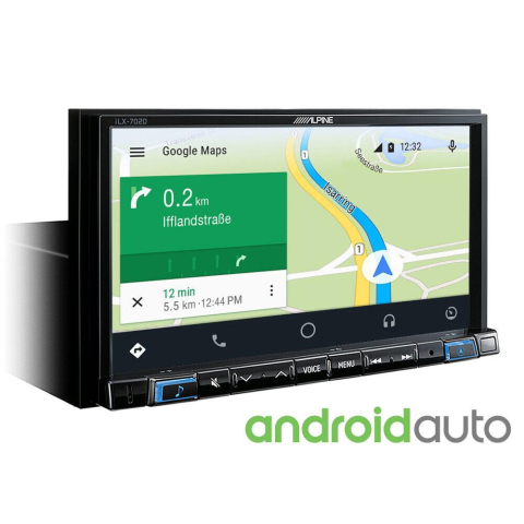Sistem Multimedia Auto Alpine iLX-702D Apple CarPlay Android Auto 7 Inch [3]
