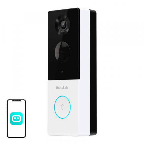 Smart Home - Sonerie inteligenta cu camera video si aplicatie pe telefon Botslab R801 3MP