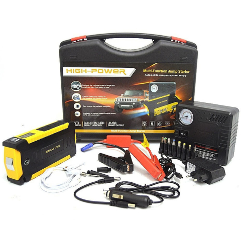 Accesorii iarna auto - Starter auto 12V 16800mAh 350A, Power Bank | Moka GSM
