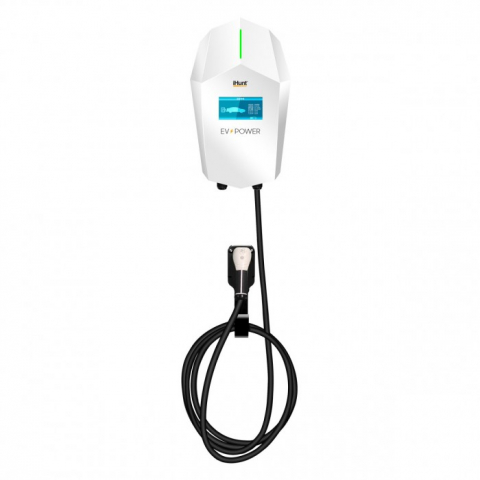 Auto - Statie de incarcare masini electrice iHunt EV POWER 7KW White