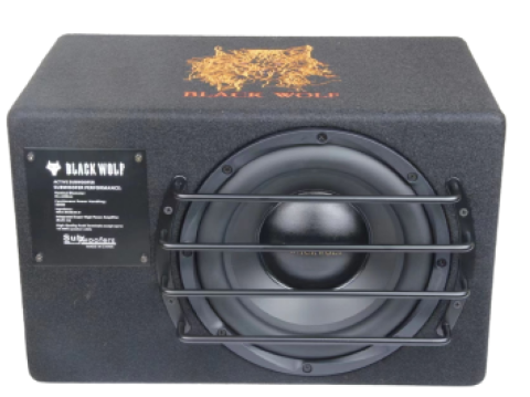 Subwoofer auto activ, amplificator incorporat, Difuzor bass 10" [0]