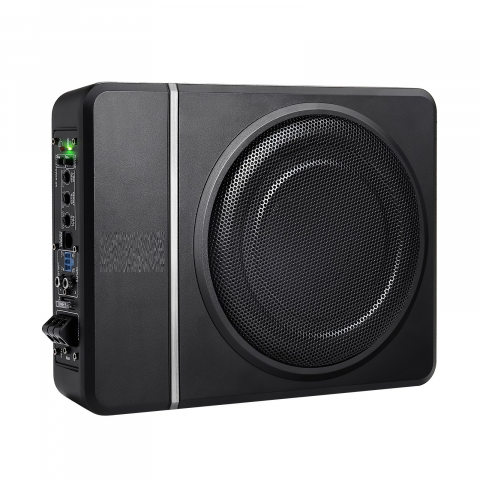 Subwoofer auto sub scaun 10 inch 240W, Subwoofer auto activ cu amplificator incorporat 240w [9]