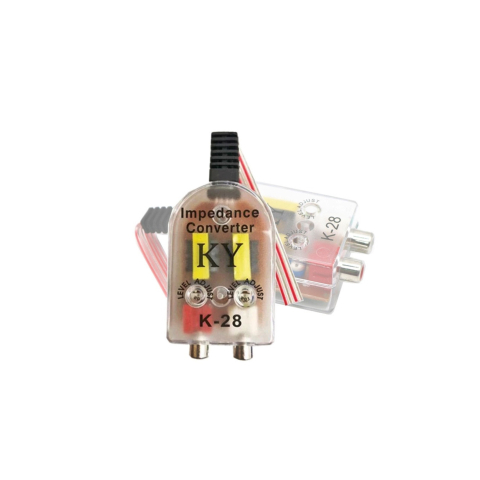 Convertor nivel semnal audio High - Low, pentru amplificator auto, semnal direct de la difuzoarele masinii [1]