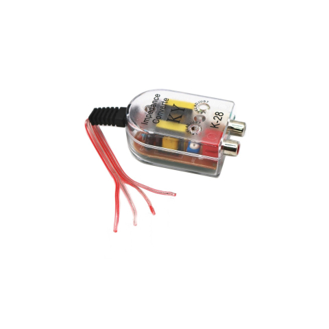 Accesorii - Convertor nivel semnal audio High - Low, pentru amplificator auto, semnal direct de la difuzoarele masinii