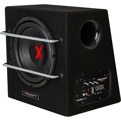 Accesorii - Subwoofer auto EXCALIBUR DE 20CM (8″), 1100W , Subwoofer auto activ cu amplificator incorporat