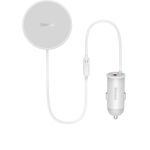 Suport Auto iPhone MagSafe cu incarcare Qi Wireless Induction Charger 15W Joyroom Car Holder Qi Wireless Induction Charger 15W (MagSafe Compatible for iPhone) for Air Vent (JR-ZS295) [5]