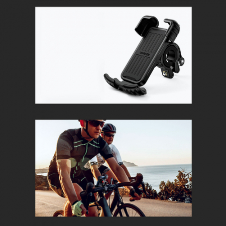 Suport Telefon bicicleta / Suport telefon ATV Ugreen Black [8]