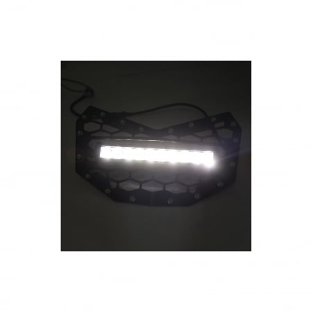 Grila fata cu proiector led Can Am Maverick X3, Canam/ Can-am/ Maverick x3/ Grilaj radiator / Protectie radiator [1]