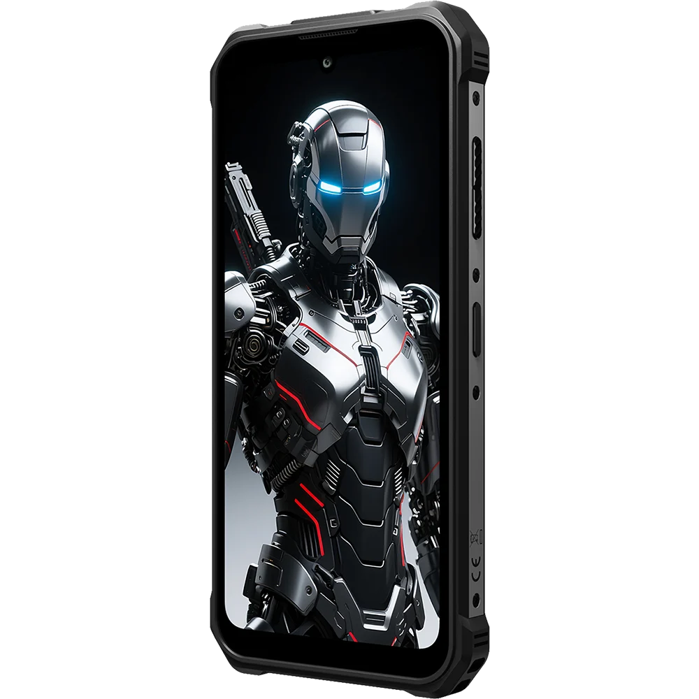 Fossibot F110 Pro telefon rugged 5G gri – vedere frontală [1]