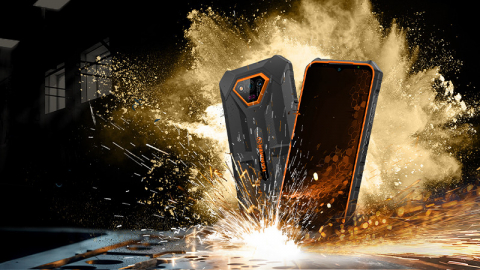 Telefon Hammer Iron V, Display 6.5", 6320mAh, 50mpx,64gb, NFC, ip69, Certificat militar MIL-STD-810H, black/ telefon rezistent [2]