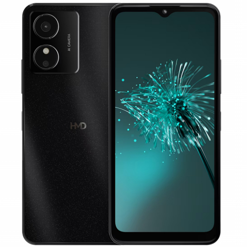 Nokia - Telefon HMD ARC Nokia, Display 6.52″,5000 mAh, Octa Core 1.6 GHz, 64 GB + 2 GB RAM, LTE,   Dual SIMShadow Black