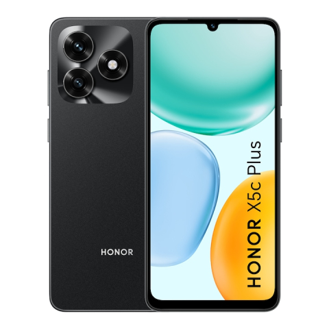 HONOR - Telefon HONOR X5c Plus, Dual SIM, 4GB RAM, 64GB, Midnight Black