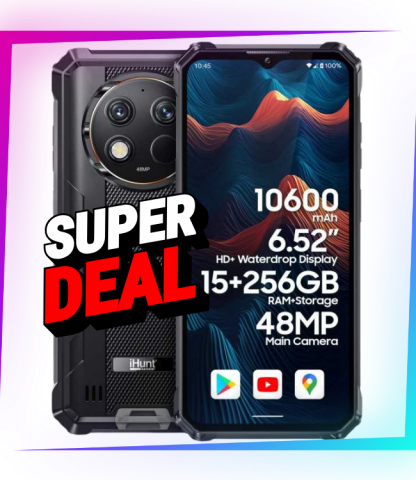 Telefon iHunt Titan P15000 Ultra Black, 256gb, Camera 48mpx, Display 6.5 inch [1]