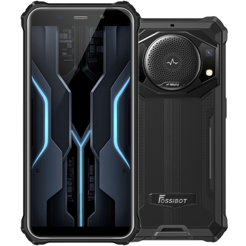 iHunt - Telefon Fossibot F101P 4G – baterie 10600 mAh, difuzor 123 dB, rezistent