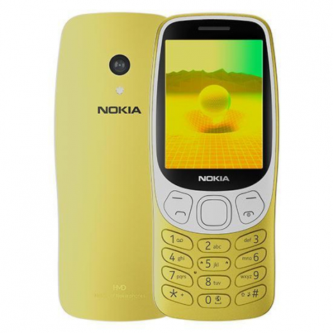 Nokia - Telefon Nokia 3210 (2024), Dual SIM, 4G, Gold,