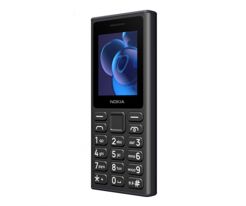 Nokia - Telefon mobil Nokia 110 (2024), 2G, Dual SIM, Black