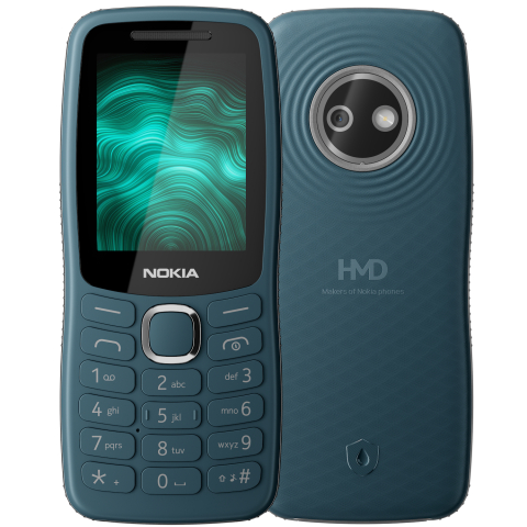 Nokia - Telefon Nokia 123 Shield Dual SIM Green Rezistent la Apă și Praf IP65 Telefon cu Butoane pentru Seniori