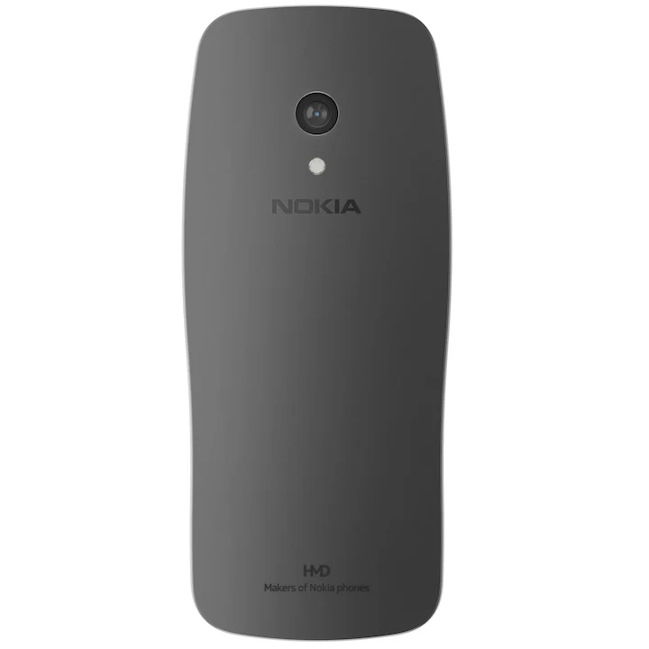 Telefon mobil Nokia 3210 (2024), Dual SIM, 4G, Black, Telefon cu butoane / Telefon cu taste / Telefon seniori batrani [2]
