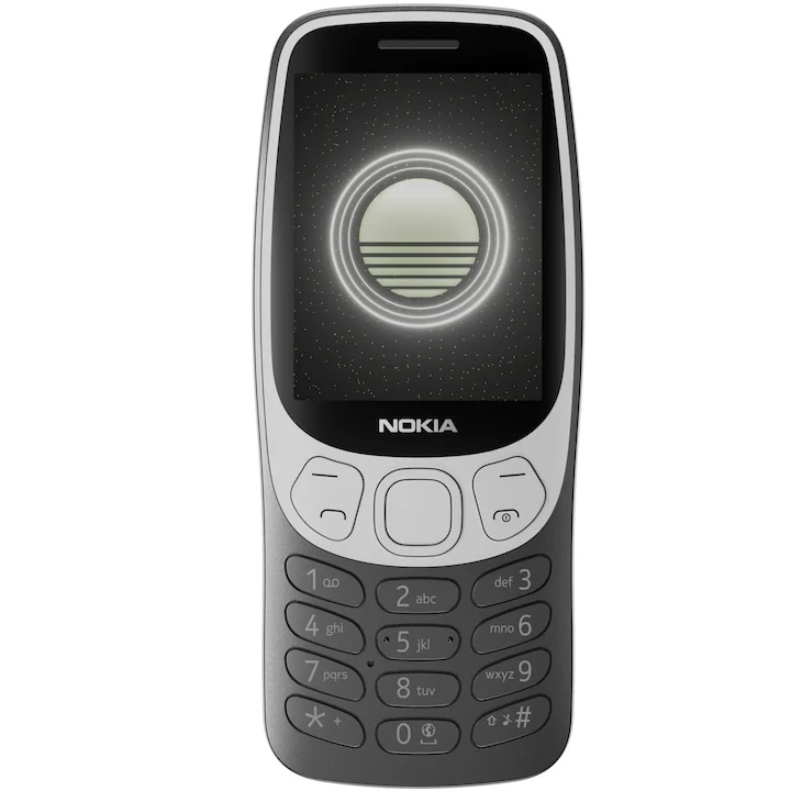 Telefon mobil Nokia 3210 (2024), Dual SIM, 4G, Black, Telefon cu butoane / Telefon cu taste / Telefon seniori batrani [3]