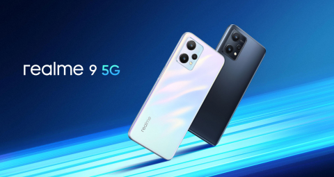 Realme - Telefon mobil Realme 9 5G, Dual SIM, 4GB RAM, 64GB, 5G, Meteor Black