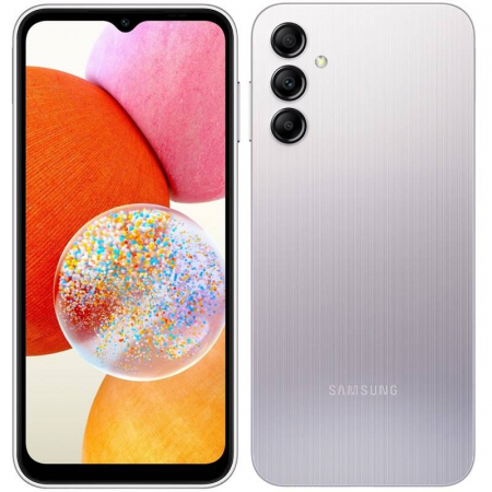 Telefoane Mobile - Resigilat Telefon mobil Samsung Galaxy A14, Dual SIM, 4GB RAM, 64GB, 5G, Silver