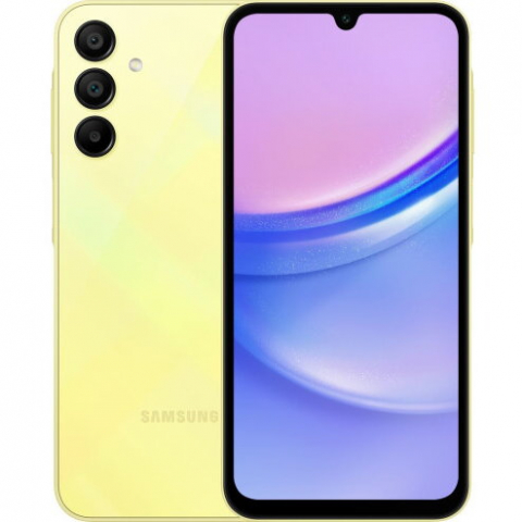 Telefon mobil Samsung Galaxy A15, Dual SIM, 4GB RAM, 128GB, 4G, Yellow [2]