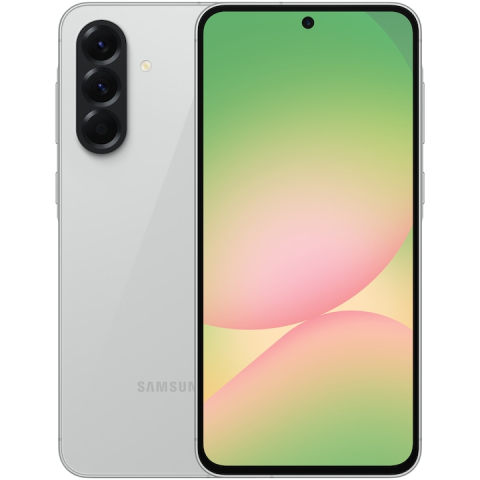 Samsung - Telefon mobil Samsung Galaxy A56, Dual SIM, 8GB RAM, 128GB, 5G, White