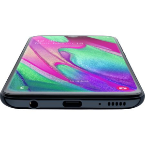 Telefon mobil Samsung Galaxy A40, Dual SIM, 64GB, 4G, Black [2]