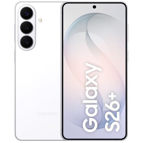 Samsung - Telefon mobil Samsung Galaxy S26+,S26 Plus,  Dual SIM, 12GB RAM, 256GB, 5G, White
