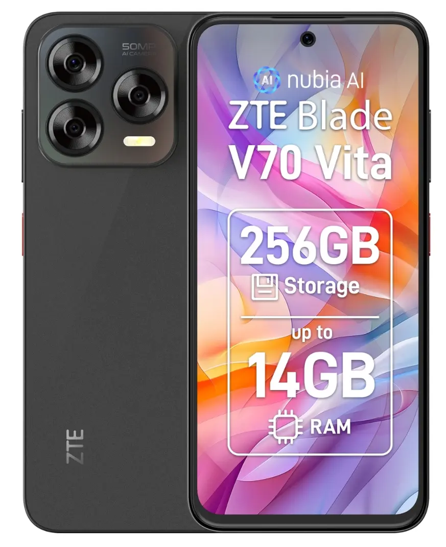 ZTE - Telefon mobil ZTE Blade V70 Vita 256GB 8GB RAM Dual SIM 4G gri
